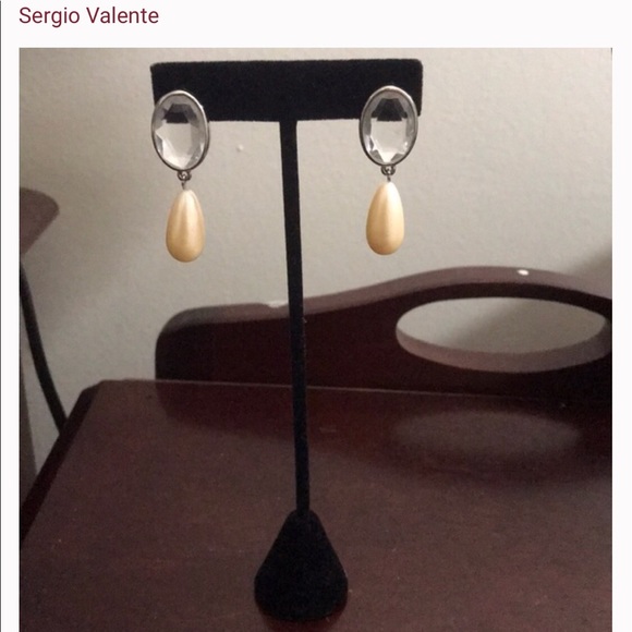 Sergio Valente drop earrings - Picture 2 of 3